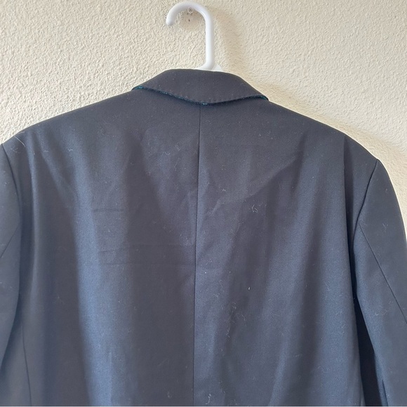 Howe Forty Four Men’s Blazer Fits L/XL Black Dressy Party Office Sophisticated - Picture 9 of 11